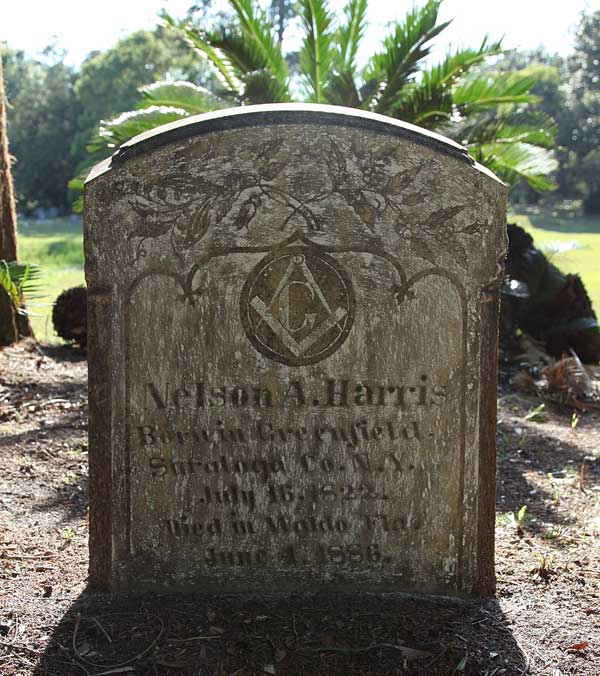 Nelson A. Harris Gravestone Photo