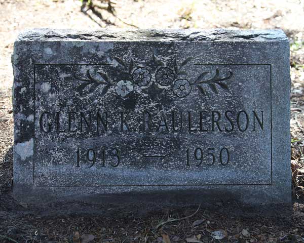 Glenn K. Raulerson Gravestone Photo