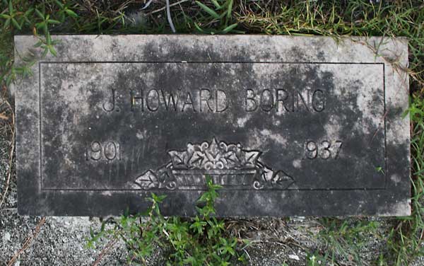 J. Howard Boring Gravestone Photo
