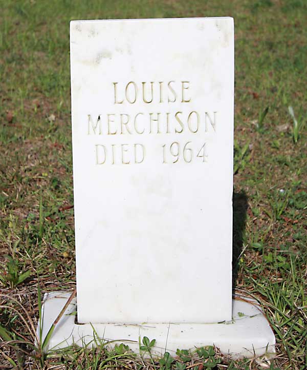 Louise Merchison Gravestone Photo