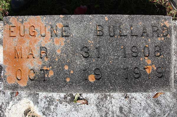 Eugune Bullard Gravestone Photo