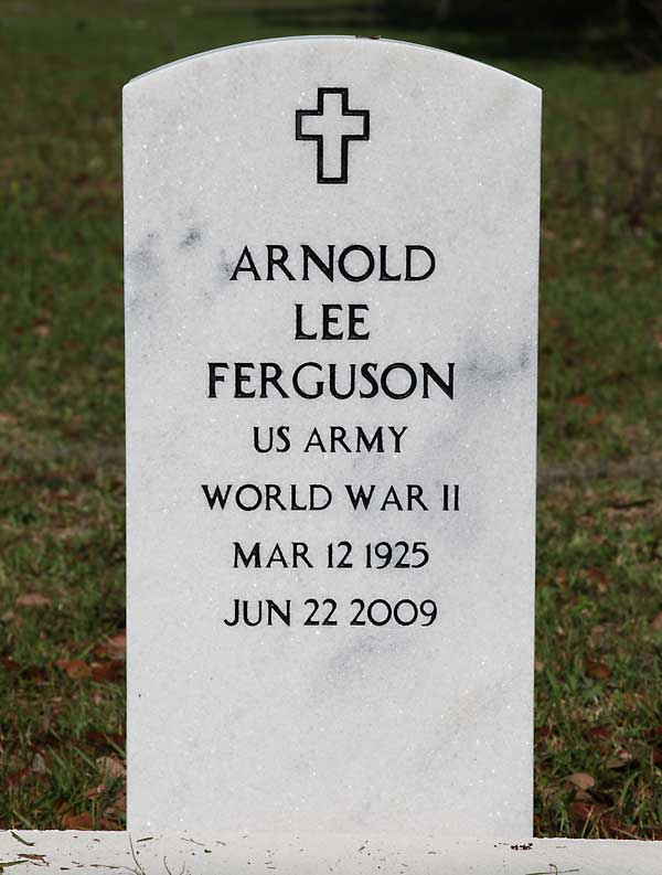 Arnold Lee Ferguson Gravestone Photo