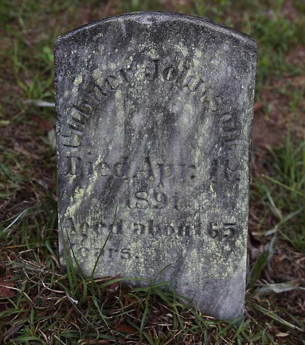 Cubner Johnson Gravestone Photo