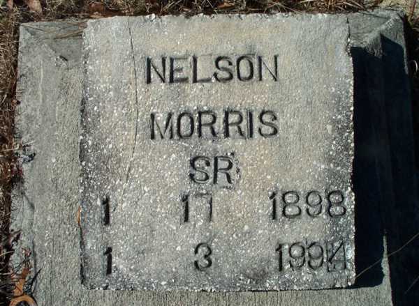 Nelson Morris Gravestone Photo