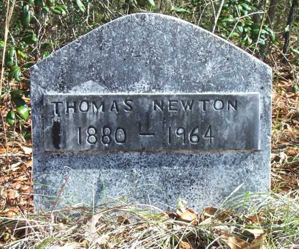 Thomas Newton Gravestone Photo