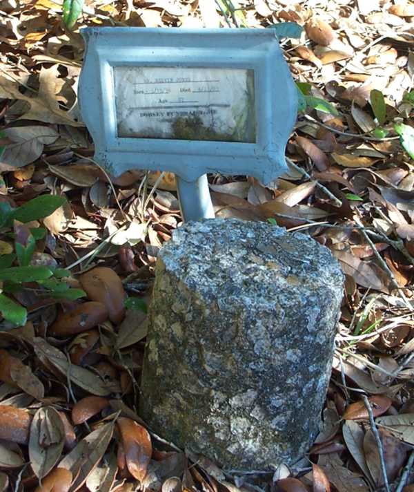 Melvin Jones Gravestone Photo