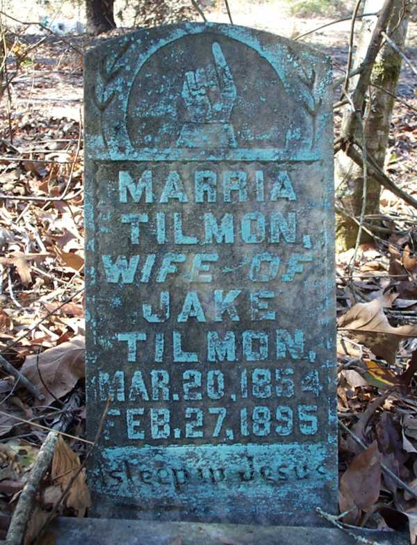 Maria Tilmon Gravestone Photo