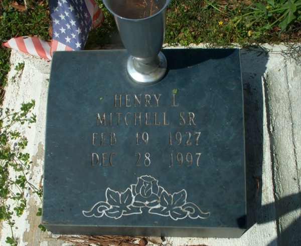 Henry Mitchell Gravestone Photo