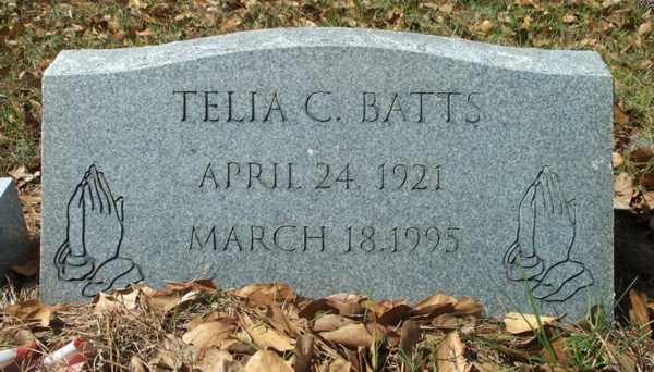 Telia C. Batts Gravestone Photo