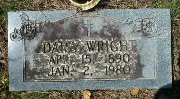 Daisy Wright Gravestone Photo
