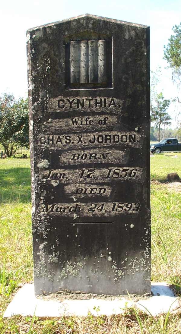 Cynthia Jordon Gravestone Photo