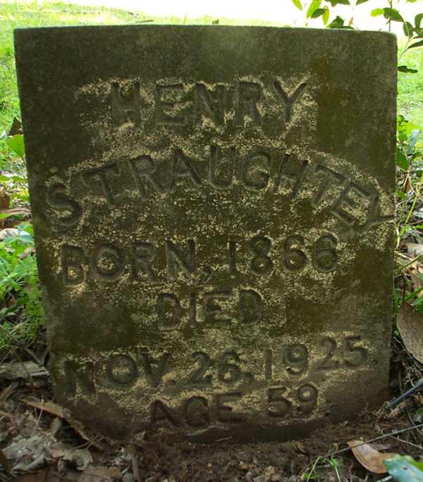 Henry Straughtey Gravestone Photo