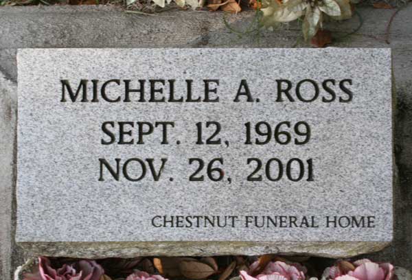 Michelle A. Ross Gravestone Photo