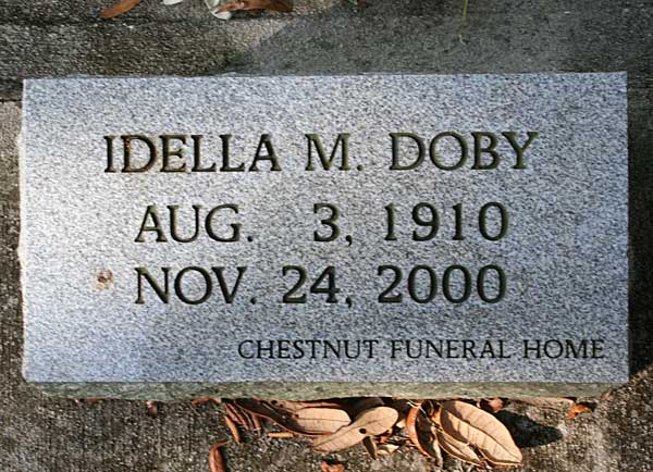 Idella M. Doby Gravestone Photo