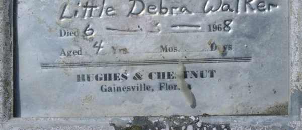 Little Debra Walker Gravestone Photo