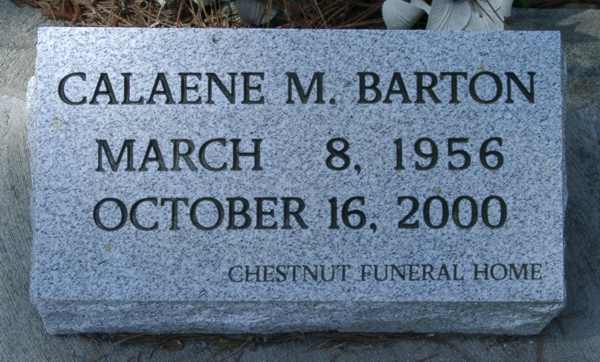 Calaene M. Barton Gravestone Photo