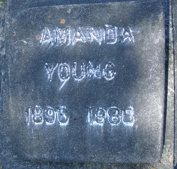 Amanda Young Gravestone Photo