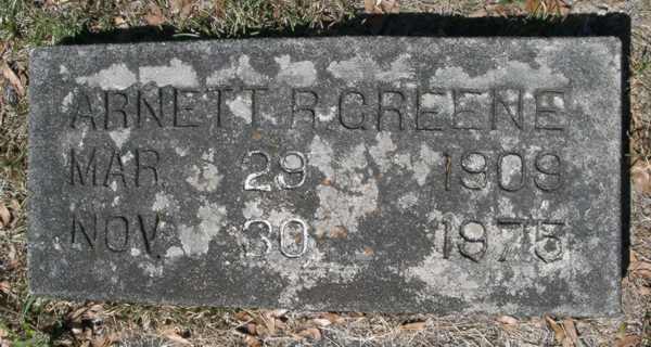 Arnette R. Greene Gravestone Photo
