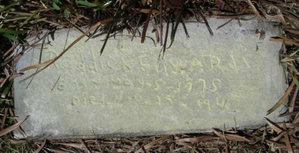 Freddick Edwards Gravestone Photo