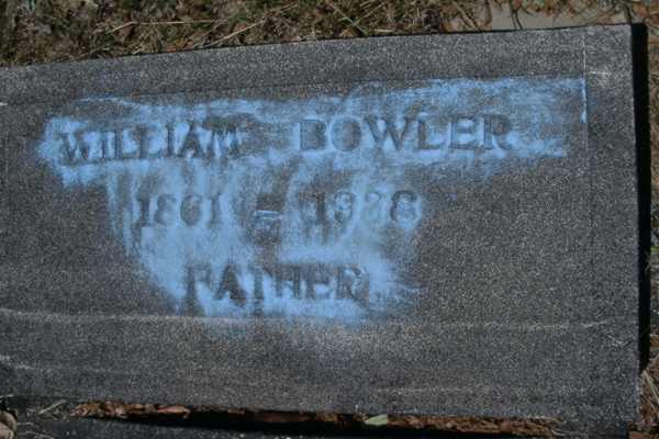 William Bowler Gravestone Photo