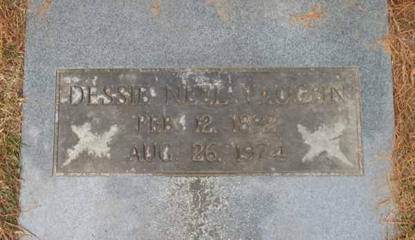 Dessie Neel Vaughn Gravestone Photo