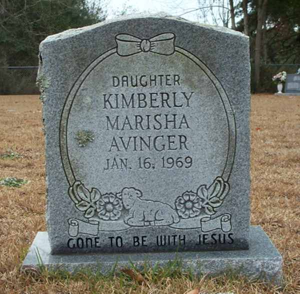 Kimberly Marisha Avinger Gravestone Photo