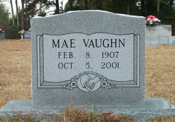 Mae Vaughn Gravestone Photo
