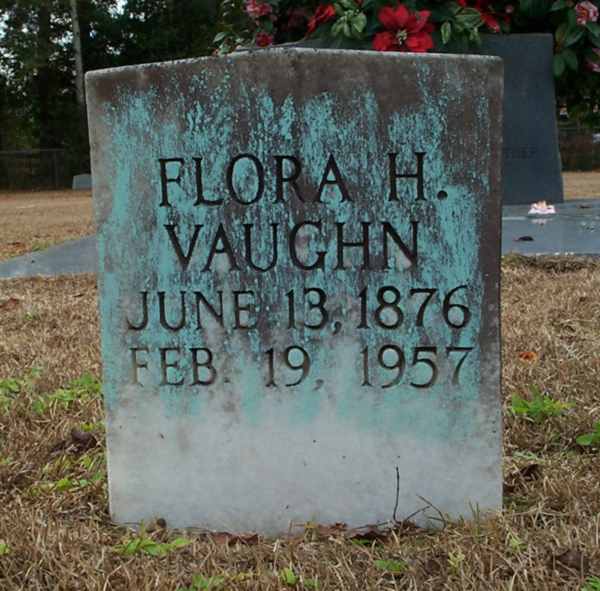 Flora H. Vaughn Gravestone Photo