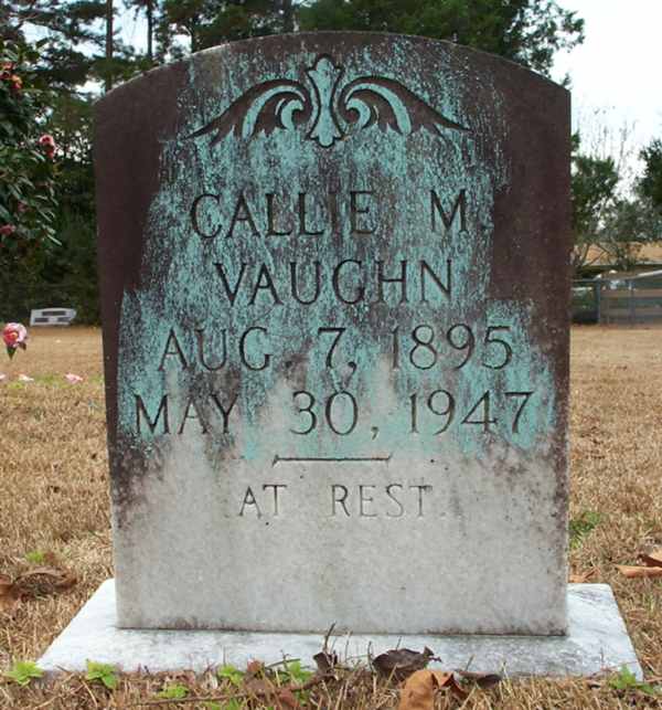 Callie M. Vaughn Gravestone Photo