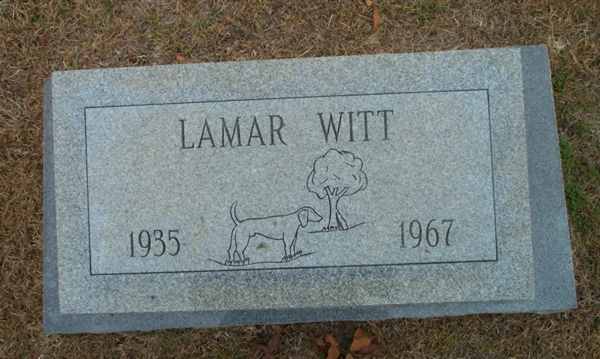 Lamar Witt Gravestone Photo