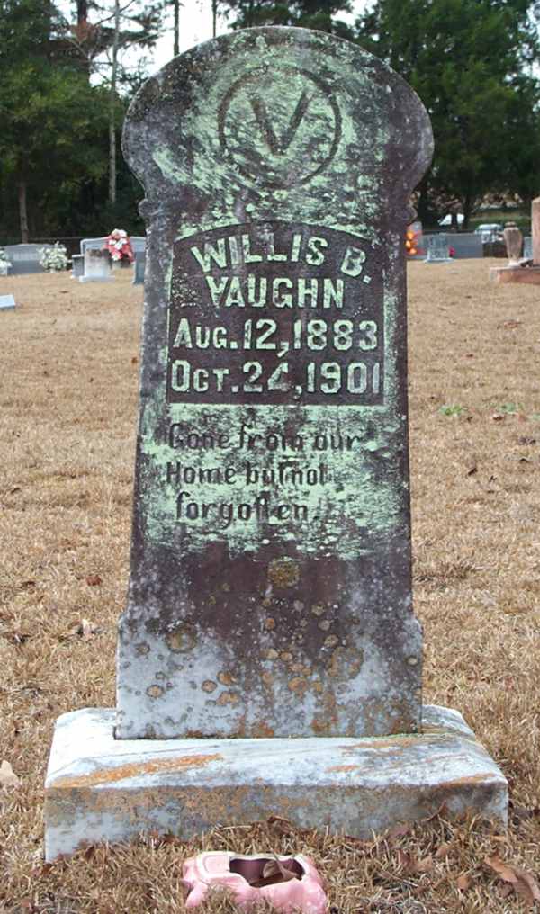 Willis B. Vaughn Gravestone Photo