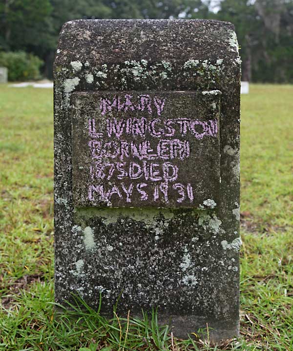 Mary Livingston Gravestone Photo