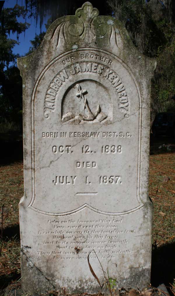 Andrew James Kennedy Gravestone Photo