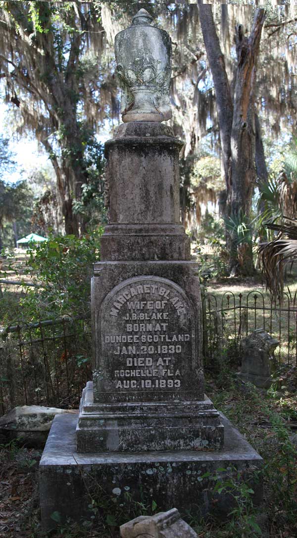 Margaret Blake Gravestone Photo