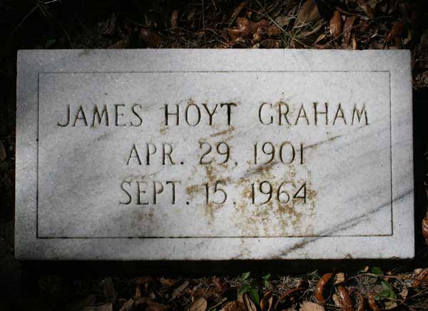 James Hoyt Graham Gravestone Photo