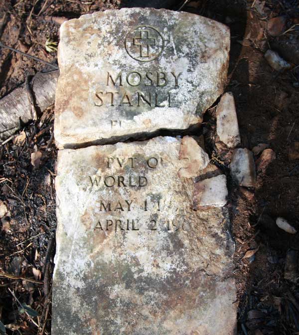 Mosby Stanley Gravestone Photo