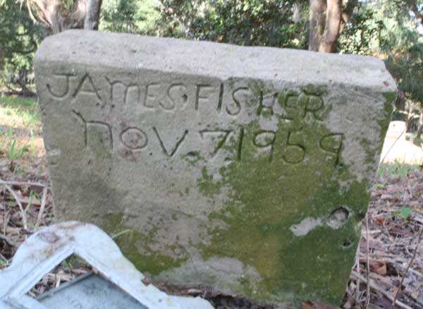 James Fisher Gravestone Photo