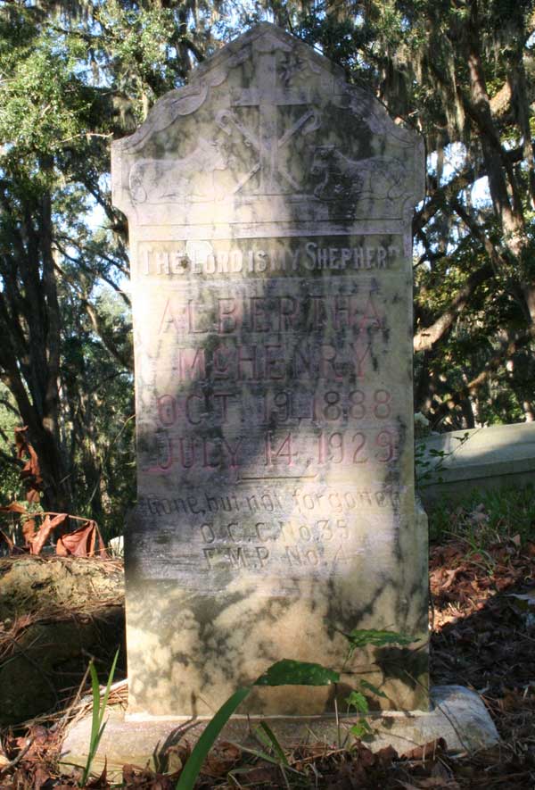 Albertha McHenry Gravestone Photo