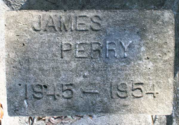 James Perry Gravestone Photo