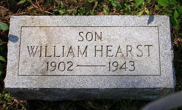 William Hearst Gravestone Photo