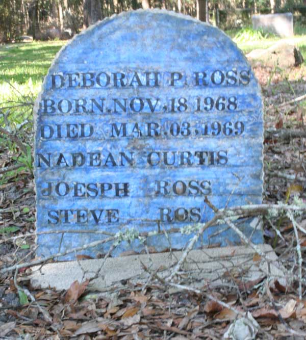Deborah P. Ross Gravestone Photo