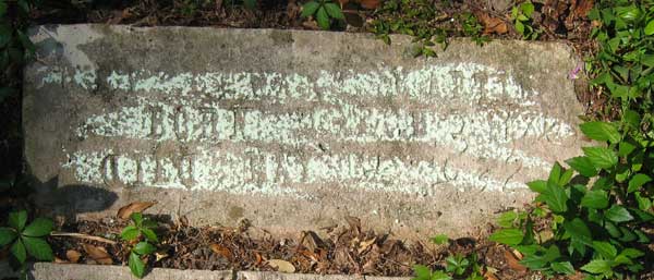  Unreadable Gravestone Photo