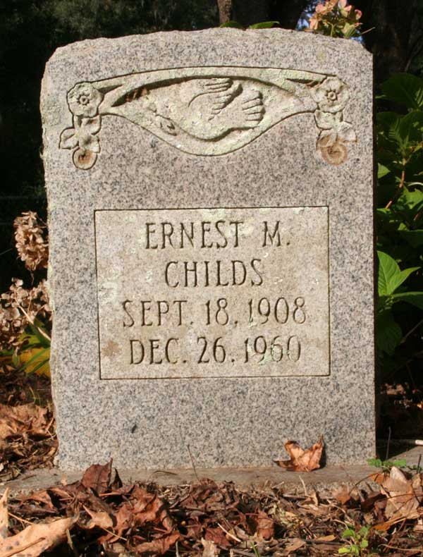 Ernest M. Childs Gravestone Photo