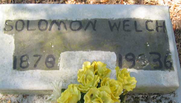 Solomon Welch Gravestone Photo