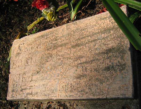  Unreadable Gravestone Photo