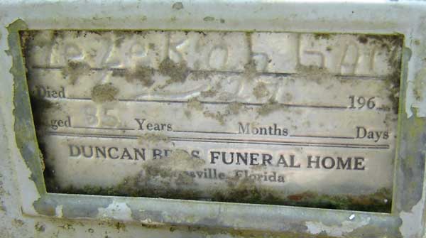 Telek Gain Gravestone Photo