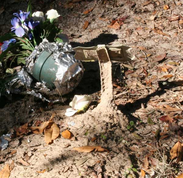  Unreadable Gravestone Photo