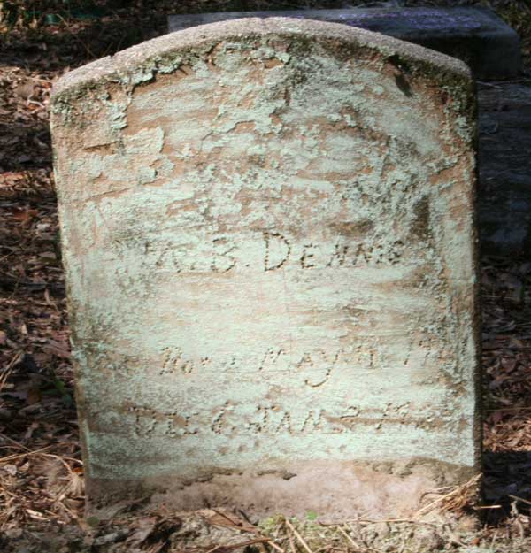 Ja. B. Dennis Gravestone Photo