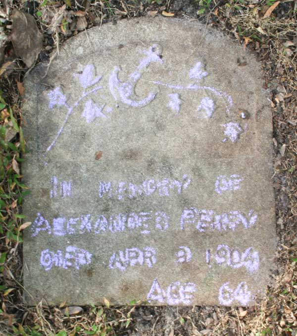 Alexander Perry Gravestone Photo