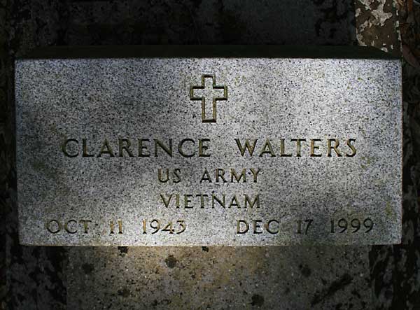 Clarence Walters Gravestone Photo